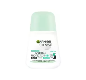 GARNIER MINERAL INVISIBLE PROTECTION 48H FRESH ALOE КУЛЬКОВИЙ АНТИПЕРСПІРАНТ ДЛЯ ЖІНОК ROLL ON  50МЛ