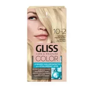 GLISS CARE & MOISTURE COLOR ФАРБА ДЛЯ ВОЛОССЯ З ГІАЛУРОНОВОЮ КИСЛОТОЮ 10-2