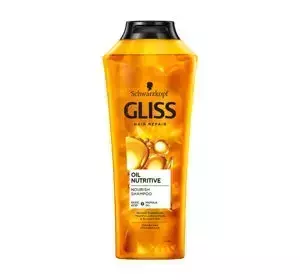 GLISS OIL NUTRITIVE NOURISH SHAMPOO ШАМПУНЬ ДЛЯ СУХОГО І ПОШКОДЖЕНОГО ВОЛОССЯ 400МЛ