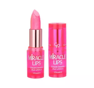 GOLDEN ROSE MIRACLE LIPS ГЕЛЕВА ПОМАДА ДЛЯ ГУБ 101 BERRY PINK 3,7Г