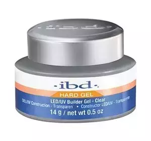 IBD LED UV BUILDER GEL CLEAR БЕЗБАРВНИЙ 14 ГРАМІВ