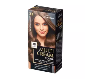 JOANNA MULTI CREAM COLOR ФАРБА ДЛЯ ВОЛОССЯ 33 NATURALNY BLOND