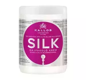 KALLOS KJMN МАСКА З ШОВКОМ SILK 1000 МЛ