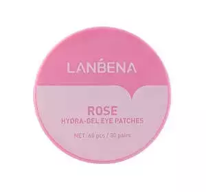 LANBENA HYDRAGEL EYE PATCHES ГІДРОГЕЛЕВІ ПАТЧІ ПІД ОЧІ ROSE