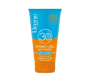 LIRENE КРЕМ-ГЕЛЬ ДЛЯ ОБЛИЧЧЯ ПІД МАКІЯЖ SPF 30 50МЛ