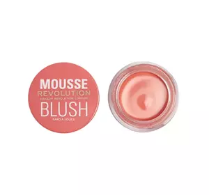 MAKEUP REVOLUTION MOUSSE КРЕМОВІ РУМ'ЯНА ДЛЯ ЩІК GRAPEFRUIT CORAL 6Г