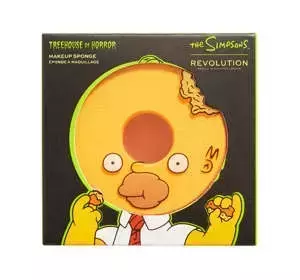 MAKEUP REVOLUTION X THE SIMPSONS TREEHOUSE OF HORROR ГУБКА ДЛЯ МАКІЯЖУ DONUT HEAD HOMER