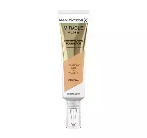 MAX FACTOR MIRACLE PURE ТОНАЛЬНИЙ ЗАСІБ ДЛЯ ПОКРАЩЕННЯ СТАНУ ШКІРИ 44 WARM IVORY 30МЛ