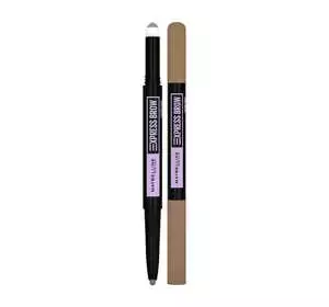 MAYBELLINE EXPRESS BROW SATIN DUO ДВОСТОРОННІЙ ОЛІВЕЦЬ ДЛЯ БРІВ 01 DARK BLONDE