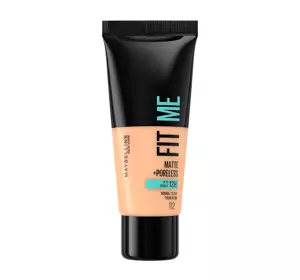 MAYBELLINE FIT ME МАТУЮЧИЙ ТОНАЛЬНИЙ ЗАСІБ IVORY 112 SOFT BEIGE