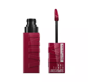 MAYBELLINE SUPERSTAY VINYL INK ВІНІЛОВА ПОМАДА ДЛЯ ГУБ 30 UNRIVALED 4,2МЛ