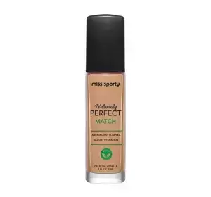 MISS SPORTY NATURALLY PERFECT MATCH ТОНАЛЬНИЙ ЗАСІБ 150 ROSE VANILLA 30МЛ