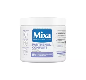 MIXA PANTHENOL COMFORT БАГАТОФУНКЦІОНАЛЬНИЙ ЗАСПОКІЙЛИВИЙ КРЕМ ДЛЯ АТОПІЧНОЇ ШКІРИ 400МЛ