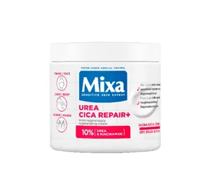 MIXA UREA CICA REPAIR+ БАГАТОФУНКЦІОНАЛЬНИЙ ВІДНОВЛЮВАЛЬНИЙ КРЕМ ДЛЯ ТІЛА, ОБЛИЧЧЯ ТА РУК 400МЛ