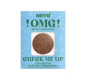 MIYO OMG GLITTER EYESHADOW МЕРЕХТЛИВІ ТІНІ ДЛЯ ПОВІК 22 ANATHEMA 1,3Г