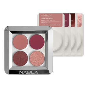 NABLA LIBERTY X QUAD KIT ПАЛІТРА ТІНЕЙ ДЛЯ ПОВІК GENTLE GAZE