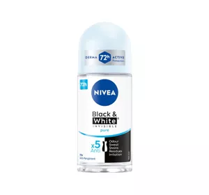 NIVEA BLACK & WHITE INVISIBLE PURE КУЛЬКОВИЙ АНТИПЕРСПІРАНТ