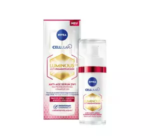 NIVEA CELLULAR LUMINOUS 360 ANTI-AGE СИРОВАТКА 2В1 30МЛ