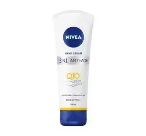 NIVEA HAND CREAM 3IN1 ANTI-AGE КРЕМ ДЛЯ РУК ПРОТИ ЗМОРШОК 100МЛ