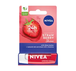 NIVEA LIMITED EDITION ГІГІЄНІЧНА ПОМАДА ДЛЯ ГУБ STRAWBERRY SHINE 5,5МЛ