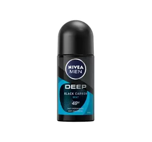 NIVEA MEN DEEP BLACK CARBON BEAT КУЛЬКОВИЙ АНТИПЕРСПІРАНТ 50МЛ