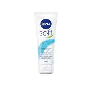 NIVEA SOFT КРЕМ ДЛЯ ІНТЕНСИВНОГО ЗВОЛОЖЕННЯ ОБЛИЧЧЯ ТІЛА І РУК 75МЛ