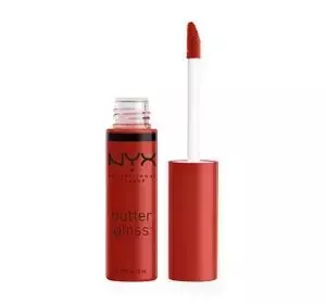 NYX PROFESSIONAL MAKEUP BUTTER GLOS БЛИСК ДЛЯ ГУБ 40 APPLE CRISP 8МЛ