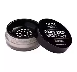 NYX PROFESSIONAL MAKEUP CAN'T STOP WON'T STOP ПУДРА ДЛЯ ФІКСАЦІЇ 01 LIGHT 6Г