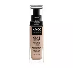 NYX PROFESSIONAL MAKEUP CAN'T STOP WON'T STOP  ТОНАЛЬНИЙ ЗАСІБ ПОВНЕ ПОКРИТТЯ 03 PORCELAIN 30МЛ