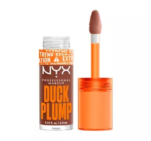 NYX PROFESSIONAL MAKEUP DUCK PLUMP БЛИСК ДЛЯ ЗБІЛЬШЕННЯ ГУБ 07 MOCHA ME CRAZY 7МЛ