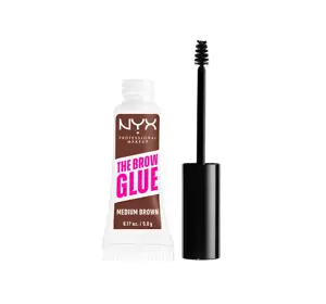 NYX PROFESSIONAL MAKEUP THE BROW GLUE INSTANT BROW STYLER ГЕЛЬ ДЛЯ УКЛАДКИ БРІВ 03 MEDIUM BROWN 5Г