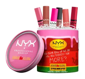 NYX Professional Makeup x Home Alone набір мініблисків для губ