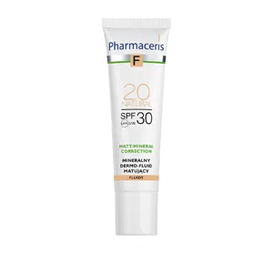 Pharmaceris F Matt Mineral Correction SPF30 мінеральний матуючий флюїд 20 natural 30мл