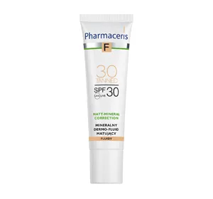 Pharmaceris F Matt Mineral Correction SPF30 мінеральний матуючий флюїд 30 tanned 30мл