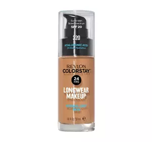 REVLON COLORSTAY ТОНАЛЬНИЙ ЗАСІБ З ГІАЛУРОНОВОЮ КИСЛОТОЮ ДЛЯ СУХОЇ ШКІРИ 320 TRUE BEIGE 30МЛ