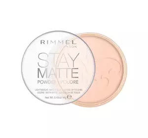 RIMMEL STAY MATTE МАТУЮЧА ПУДРА PINK BOLSSOM 002