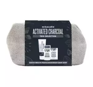 SCHMIDT'S TRIO SELECTION НАБІР ДЛЯ ДОГЛЯДУ ACTIVATED CHARCOAL