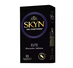 SKYN ELITE БЕЗЛАТЕКСНІ ПРЕЗЕРВАТИВИ 10 ШТ