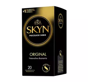 SKYN ORIGINAL БЕЗЛАТЕКСНІ ПРЕЗЕРВАТИВИ 20 ШТ