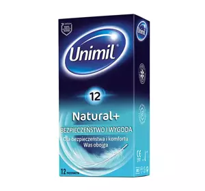 UNIMIL NATURAL+ ПРЕЗЕРВАТИВИ 12 ШТ