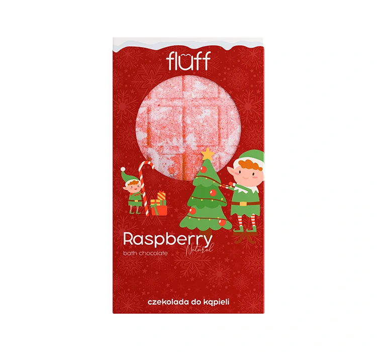  Fluff шоколад для ванни Raspberry 160г