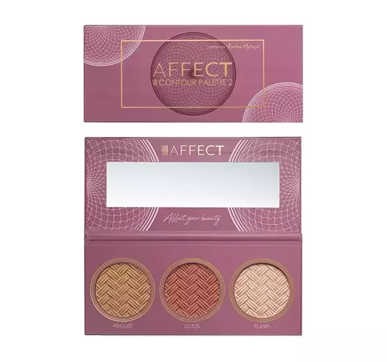 AFFECT COUNTOUR PALETTE 2 ПАЛЕТКА ДЛЯ КОНТУРУВАННЯ ОБЛИЧЧЯ 15Г