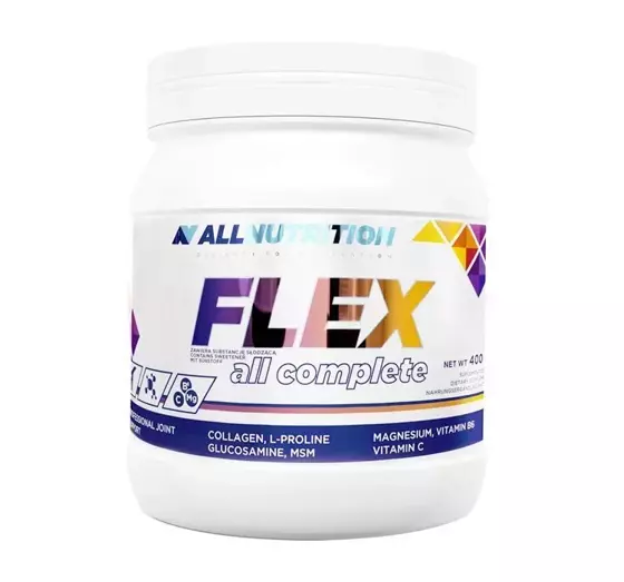 ALLNUTRITION FLEX ALL COMPLETE КОЛАГЕН ДЛЯ СУГЛОБІВ ЛИМОН 400Г