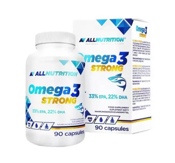 ALLNUTRITION OMEGA 3 STRONG ДІЄТИЧНА ДОБАВКА 90 КАПСУЛ