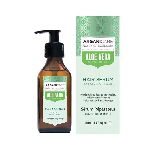 ARGANICARE ALOE VERA СИРОВАТКА ДЛЯ СУХОГО ВОЛОССЯ З АЛОЕ 100МЛ