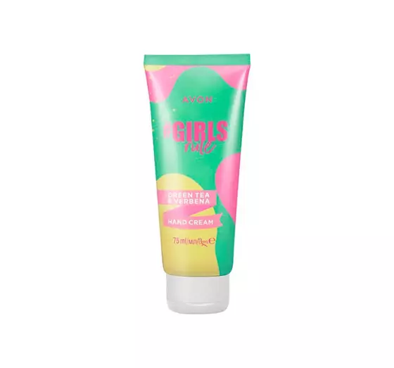 AVON #GIRLS RULE КРЕМ ДЛЯ РУК GREEN TEA & VERBENA 75МЛ