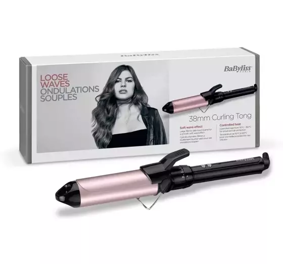 BABYLISS CURLING TONG 38MM ПЛОЙКА ДЛЯ ВОЛОССЯ C338E