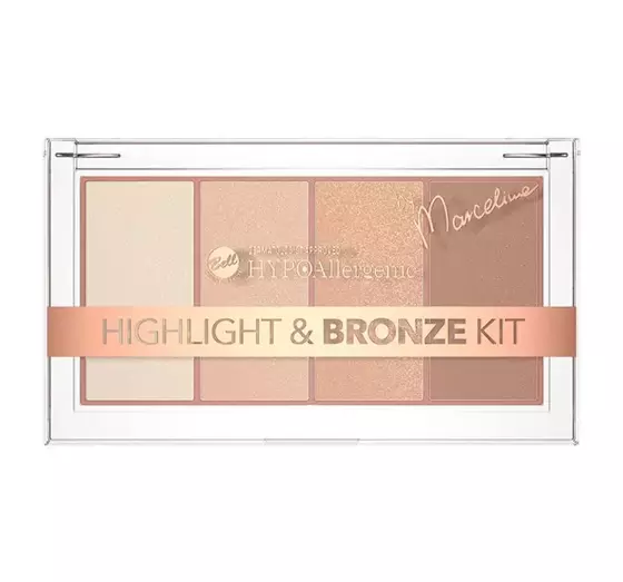 BELL HYPOALLERGENIC HIGHLIGHT&BRONZE KIT НАБІР ХАЙЛАЙТЕРІВ І БРОНЗЕРА 20Г