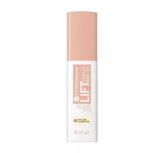 BELL HYPOALLERGENIC LIFT COMPLEX MAKE-UP SPF15 ТОНАЛЬНИЙ ЗАСІБ  02 YELLOW ALABASTER 30Г