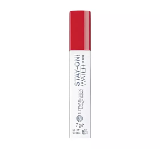 BELL HYPOALLERGENIC STAY-ON WATER LIP TINT ГУБНА ПОМАДА 06 LADY IN RED 7Г